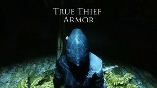 Skyrim Mod True Thief Armor [upl. by Pickar924]