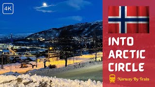 4K 🇸🇪 🇳🇴 Arctic Train Journey Stockholm  Narvik December 2023 [upl. by Anirbes]