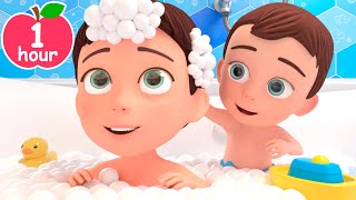 Bath Song  Newborn Baby Songs amp Nursery Rhymes [upl. by Osnerol]