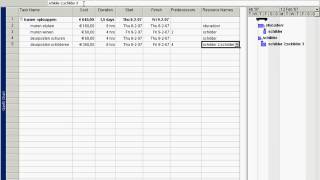 Tutorial MS Project les 6 kritieke pad door marcel seijner [upl. by Nodnarg]