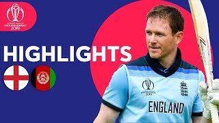 World Record For Sixes  England vs Afghanistan  Match Highlights  ICC Cricket World Cup 2019 [upl. by Stubbs]