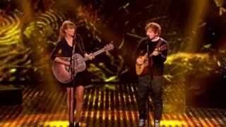 Taylor Swift amp Ed Sheeran  Everything Has Changed live on BGT HD [upl. by Naujek]