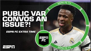 VAR conversations with the referee PUBLIC ANY ISSUES popcorn  ESPN FC Extra Time [upl. by Philly530]