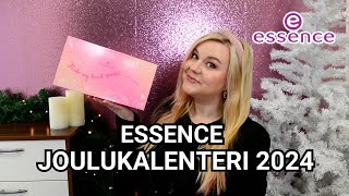 ESSENCE JOULUKALENTERI 2024  Make My Heart Sparkle Alle 40 euron meikkikalenterin koko sisältö [upl. by Lraed510]