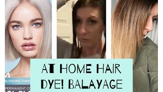 DIY Hair Toner  Maintaining My BalayageOmbre Hair At Home [upl. by Carolyn]