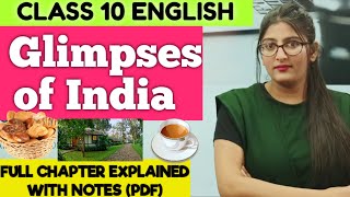 Glimpses of india class 10Glimpses of india class 10 Englishclass10english [upl. by Kcirb707]