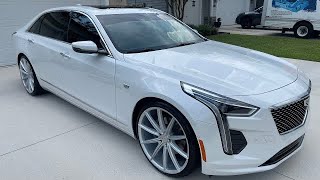 Cadillac CT6 on 22s amp New Escalade on 26s before ceramic coating [upl. by Merrilee]