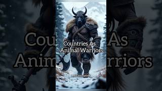 Countries As Animal Warriors  Ai Generated shorts shortsfeed midjourney warriors country ai [upl. by Pettit]