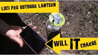 Luci Pro Outdoor Inflatable Lantern Unboxing Does it Really Charge a Cell Phone [upl. by Fisken]