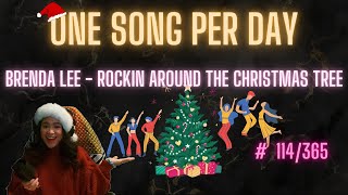 Brenda Lee  Rockin Around The Christmas Tree Cover by ArchiveE3  One Song Per Day 114365 [upl. by Milla775]