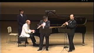 3 Duos de Mendelssohn et Lachner de Theobald Bohm [upl. by Etteuqram]