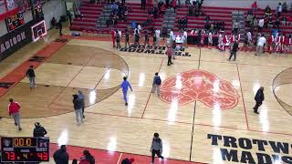 TrotwoodMadison vs Hughes Varsity Mens Basketball [upl. by Otineb215]