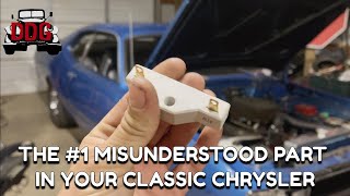 The Big Ballast Resistor Video A Simple Yet Misunderstood Part Of Your Classic Chrysler Product [upl. by Ahtibbat]