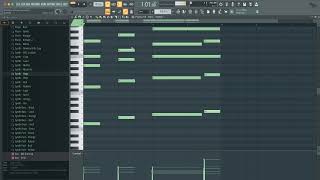 FL Studio RampB Beat Tutorial  EASY [upl. by Symon171]