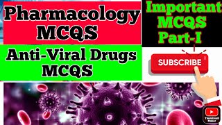 Antiviral Drugs MCQS  Pharmacology MCQS  Pharmacology Important MCQS  BSN MCQS  Farman Khan [upl. by Roberto]