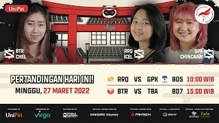 UniPin Ladies Series S2  Playoff Day 3 Grand Final [upl. by Linnell994]