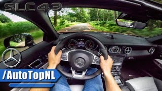 Mercedes AMG SLC 43 30 V6 BiTurbo 367HP POV Test Drive by AutoTopNL [upl. by Nalyak]