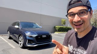 Is the 2023 Audi RSQ8 better than the BMW X6M [upl. by Anairad]