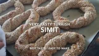 Turkish simit recipe Best Ever [upl. by Jasisa]