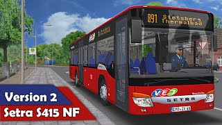 OMSI 2 SETRA S415 NF V2  Neue Version für den Setra Niederflurbus ☆ Lets Play OMSI 2  999 [upl. by Doughty554]