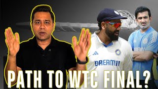 How Can India Reach WTC Final Now 🏏 AakashVani [upl. by Ahsenrad]