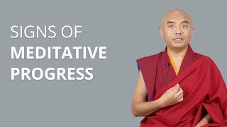 Signs of Meditative Progress with Yongey Mingyur Rinpoche [upl. by Nrehtac]