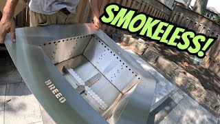 Breeo Smokeless Firepit Insert finally shows up This Backyard Renovation is Complete [upl. by Alberik]