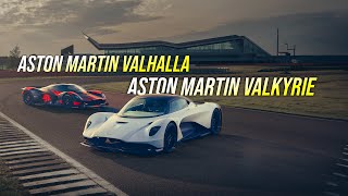 Aston Martin Valhalla vs Aston Martin Valkyrie Supercar Showdown [upl. by Siul]