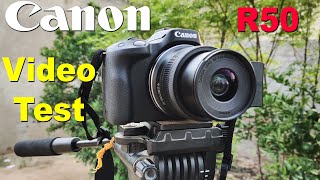 canon r50 video test  canon r50 video test in hindi  canon r50 photography test [upl. by Karin]