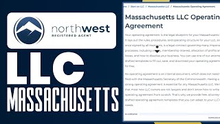 How To Start An LLC In Massachusetts  Massachusetts LLC Formation Guide 2024 [upl. by Eisiam]