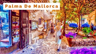 Palma de Mallorca Spain 🇪🇸  SUMMER 2023 4KHDR Walking Tour ▶125min [upl. by Cyb]