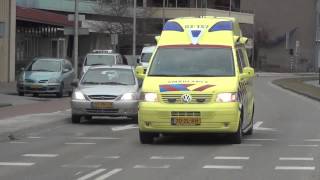 220213 A1 AMBULANCE 03157 Spoedvervoer naar Isala ziekenhuis in Zwolle [upl. by Assilim]