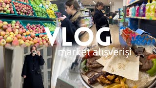 VLOG  Market Alışverişi 🛒  Benimle hazırlanın 🌿 [upl. by Eserahs]