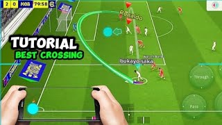 How To Cross Like a Pro 🤯💥 in efootball 25 mobile efootball [upl. by Eisdnyl]