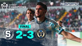 Philadelphia se sobrepone a un OSOTE de autogol y vence al Saprissa  Concacaf Champions Cup [upl. by Artenak]