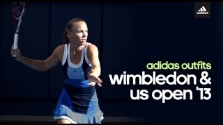 Wozniacki und Kirilenko adidas Stella McCartney barricade Wimbledon und US Open [upl. by Naret]