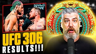 LUKE THOMAS LIVE REACTION UFC 306 RESULTS Sugar Sean amp Alexa Grasso LOST [upl. by Eilac119]