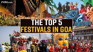 Top 5 Festivals in Goa You Should Be a Part Of on Your Next Trip  Goa Things to do  Travel [upl. by Silvain802]