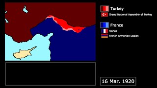 Wars The FrancoTurkish War 19201921 Every Fortnight [upl. by Angel668]