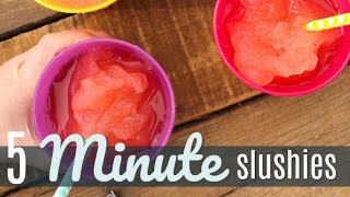 5 Minute Slushies aka Slushy Magic [upl. by Hauge]