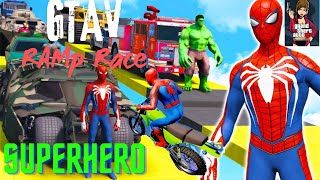 I got Gta fastest Supercar Ever  Gtav Ramp Race  Gta superhero car  gta5 [upl. by Schober415]