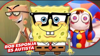 BOB ESPONJA es autista regresa CROCKER Y AJ juguetes THE AMAZING DIGITAL CIRCUS skin DEADPOOL [upl. by Karlotta]