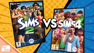 SimaVisión  Demostrando que Los Sims 2 es SUPERIOR a Los Sims 4 [upl. by Gibeon]