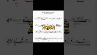 Melody Writing Analysis  Grade 7 2023S Q3b  ABRSM music theory  8 bars for Oboe  shorts [upl. by Ycaj]