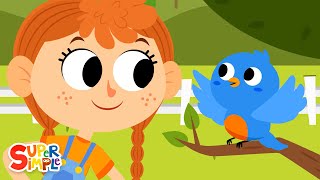 Little Birdie  Morning Music For Kids  Super Simple Songs [upl. by Egief934]