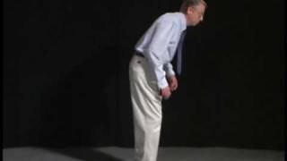 Abnormal Gait Exam  Parkinsonian Gait Demonstration [upl. by Onifled]