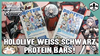 Hololive Production Weiss Schwarz Protein Bar Unboxing [upl. by Su234]