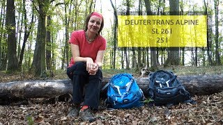 Deuter Trans Alpine SL 26 l 25 l [upl. by Nnaitsirk]