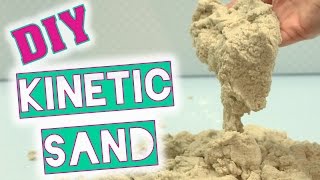 DIY Spielsand wie quotKinetic Sandquot selber machen  weicher Spielsand [upl. by Ronni]