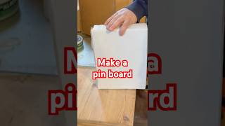 Make a pin board for Knotwork and macrame howto diy [upl. by Nolahc]